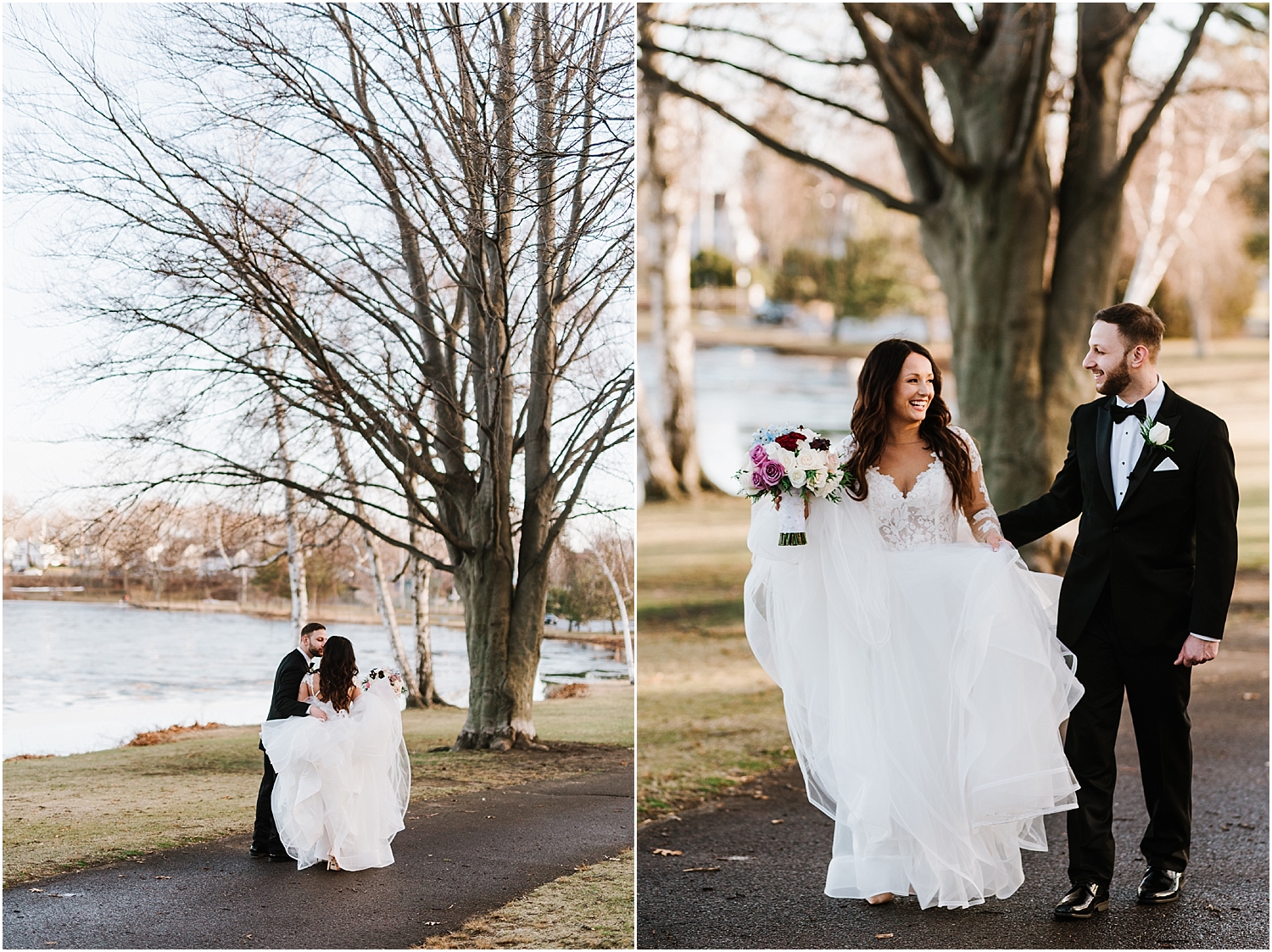 Glamorous Winter Wedding at Cruiseport Gloucester in Gloucester, MA by Boston Wedding Photographer Annmarie Swift