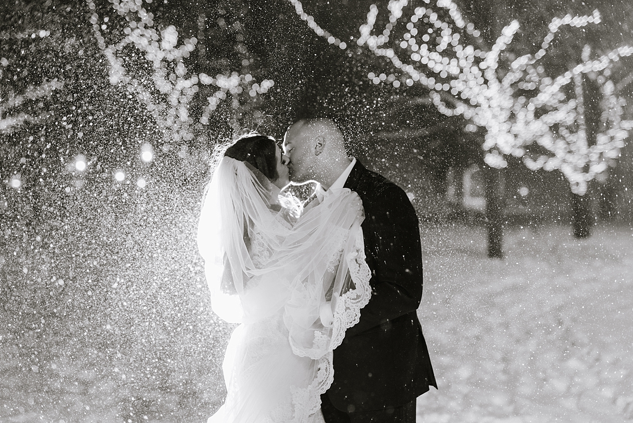Snowy Winter Wedding at the Hawthorne Hotel in Salem, MA photographed by Boston Wedding Photographer Annmarie Swift