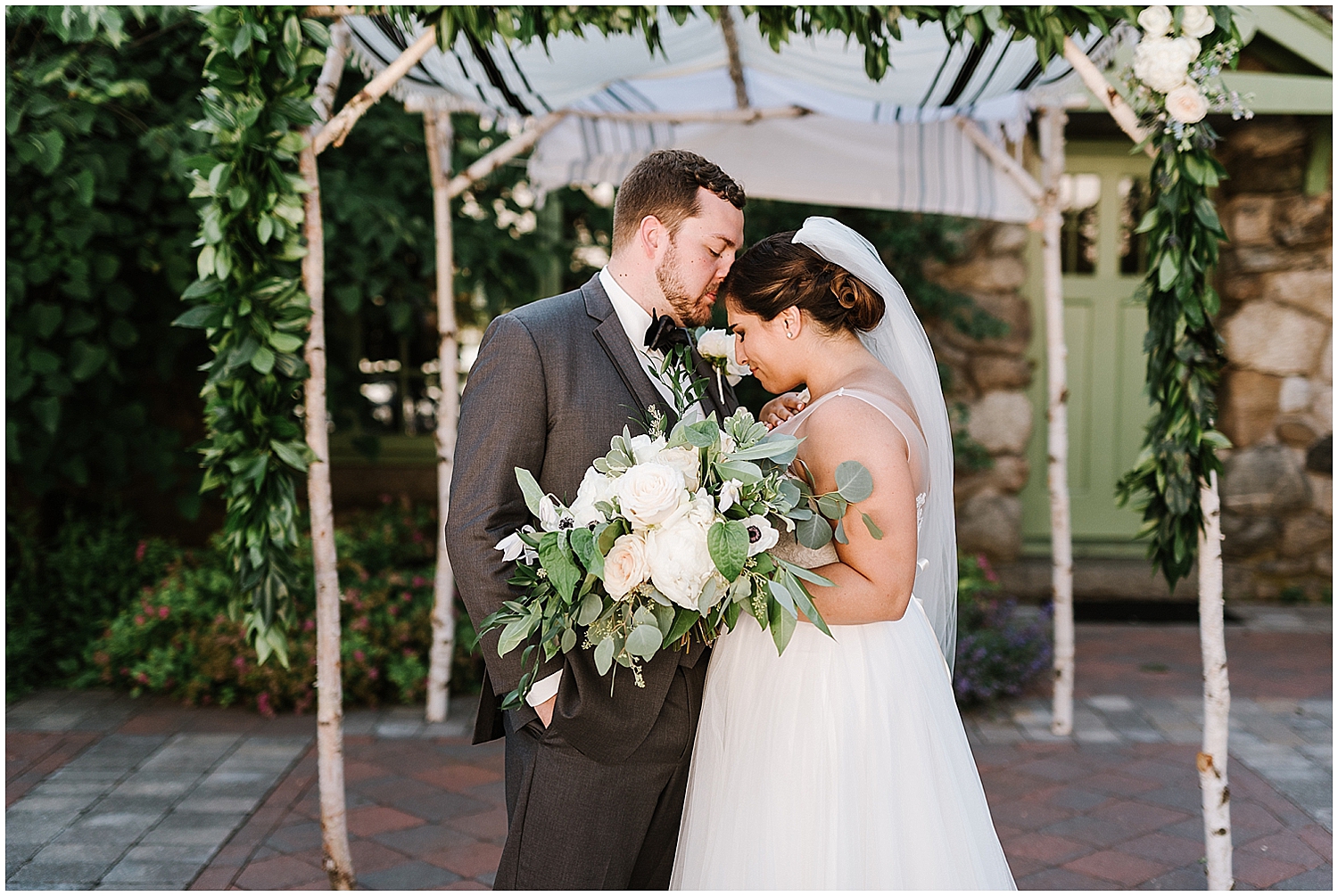 Emotional & Intimate Jewish Wedding at Willowdale Estate in Topsfield, MA by Boston Wedding Photographer Annmarie Swift