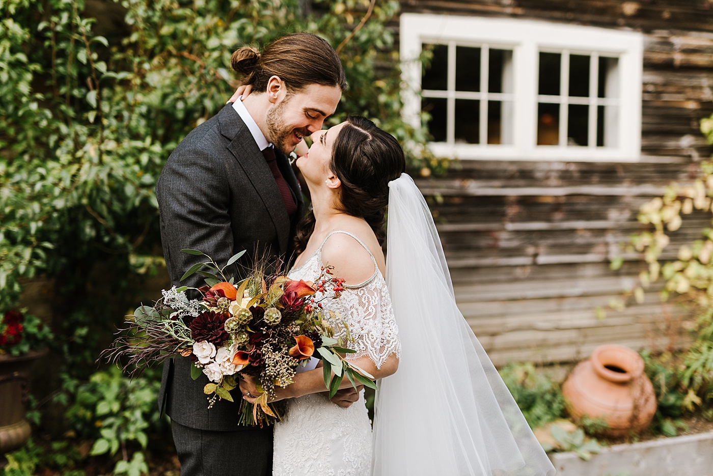 Fall Wedding at Gedney Farm in Berkshires, MA by Boston Wedding Photographer Annmarie Swift