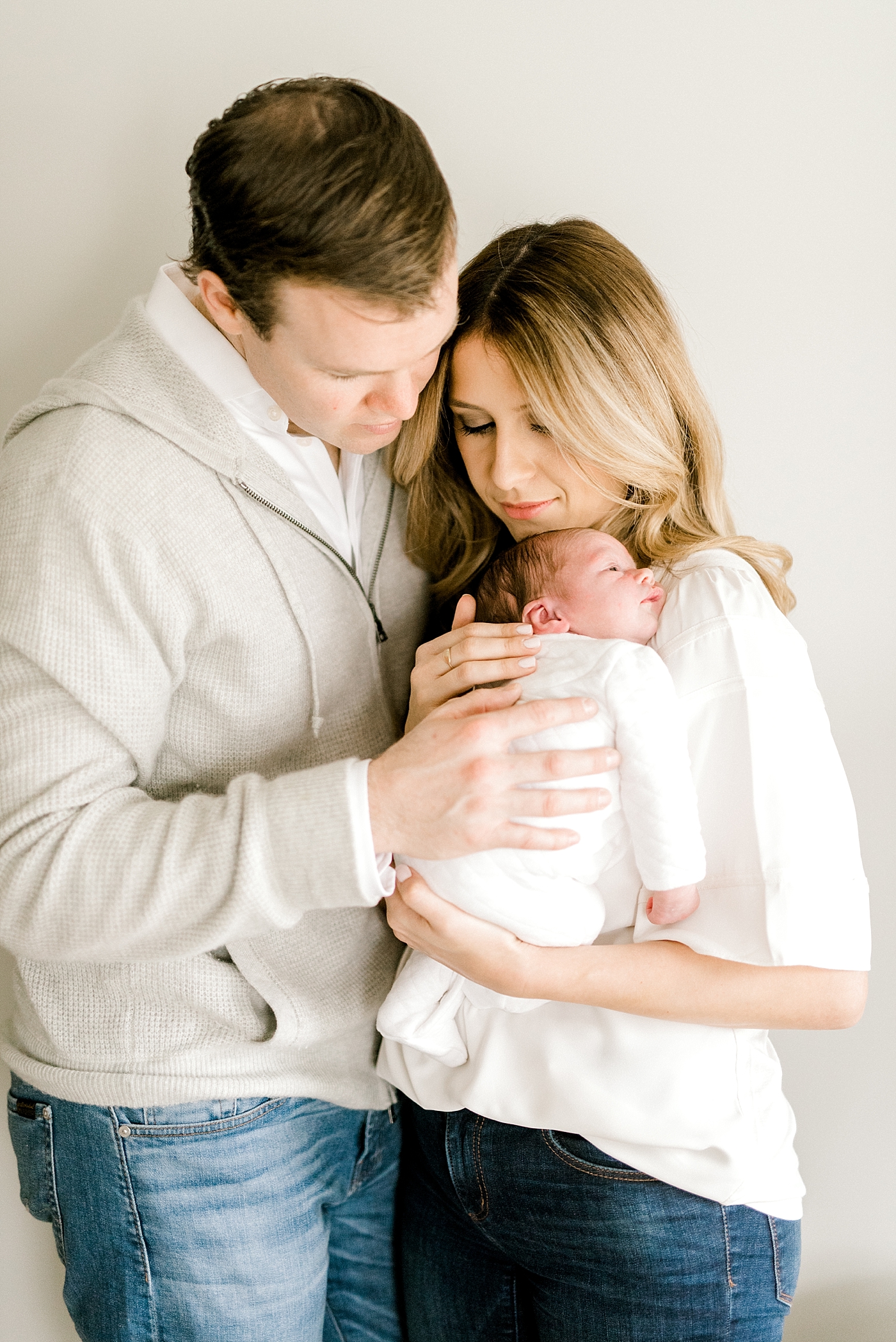 In Home Lifestyle Newborn Session by Boston Photographer Annmarie Swift