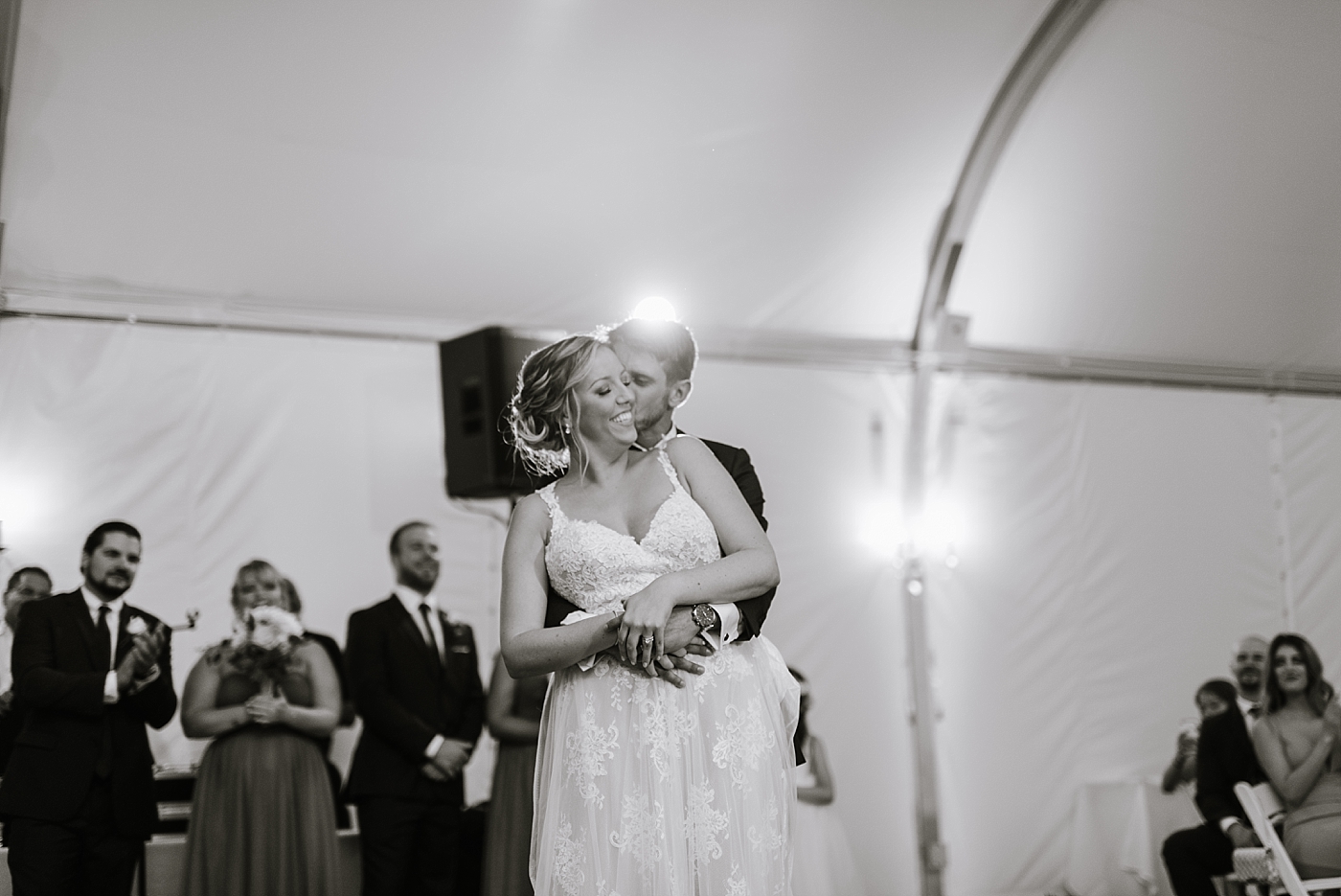 Rainy & Romantic Wedding at Misselwood at Endicott College in Beverly, MA by Boston Wedding Photographer Annmarie Swift