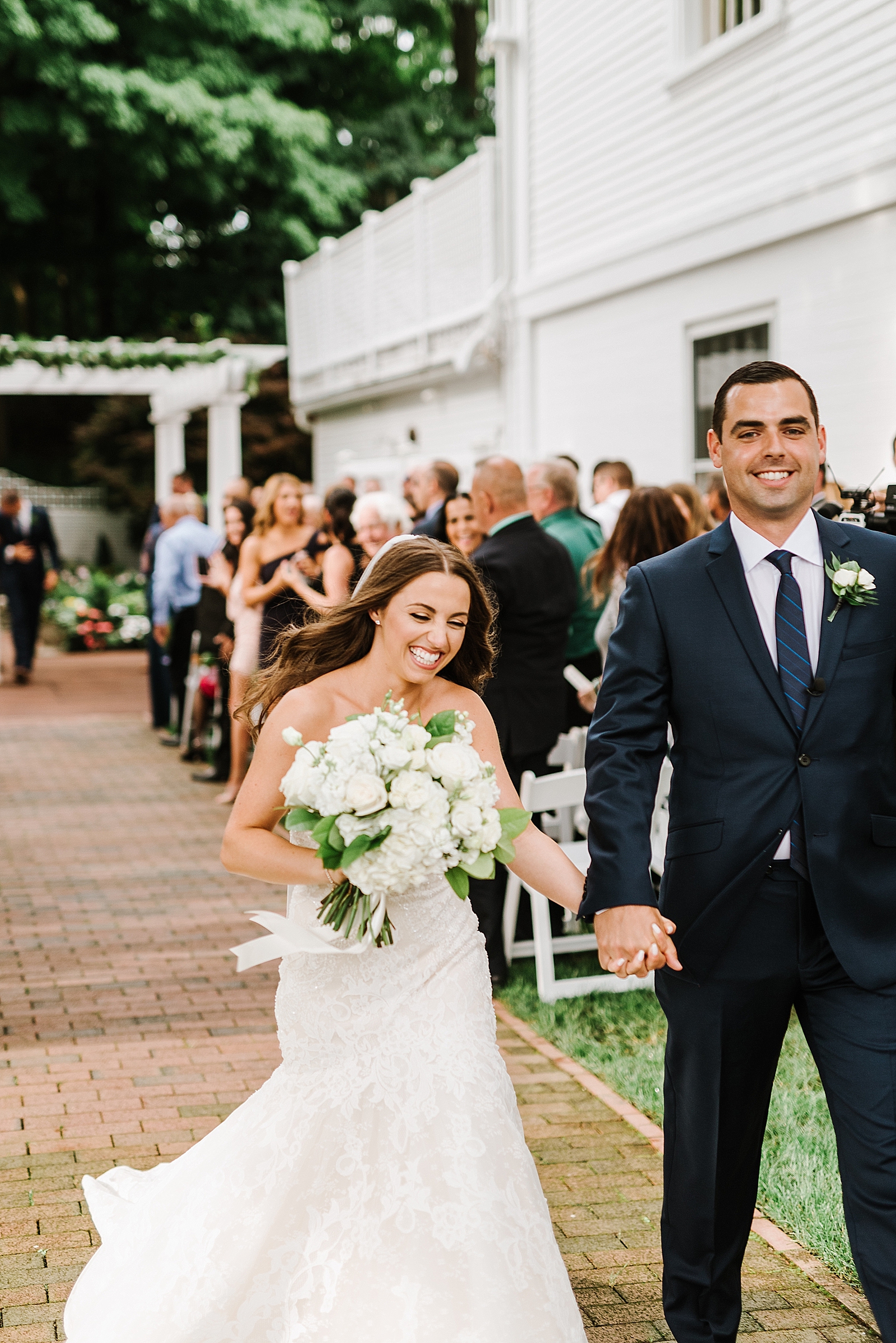 Summer Wedding at The Commons 1854 in Topsfield, MA by Boston Wedding Photographer Annmarie Swift