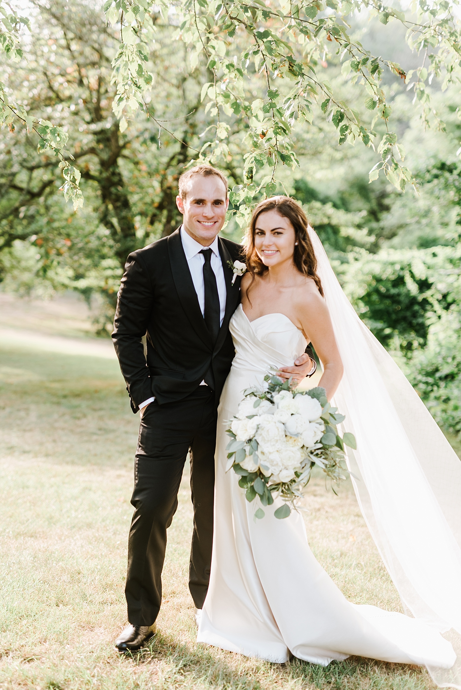 Sunny Summer Wedding at Willowdale Estate in Topsfield, MA by Boston Wedding Photographer Annmarie Swift