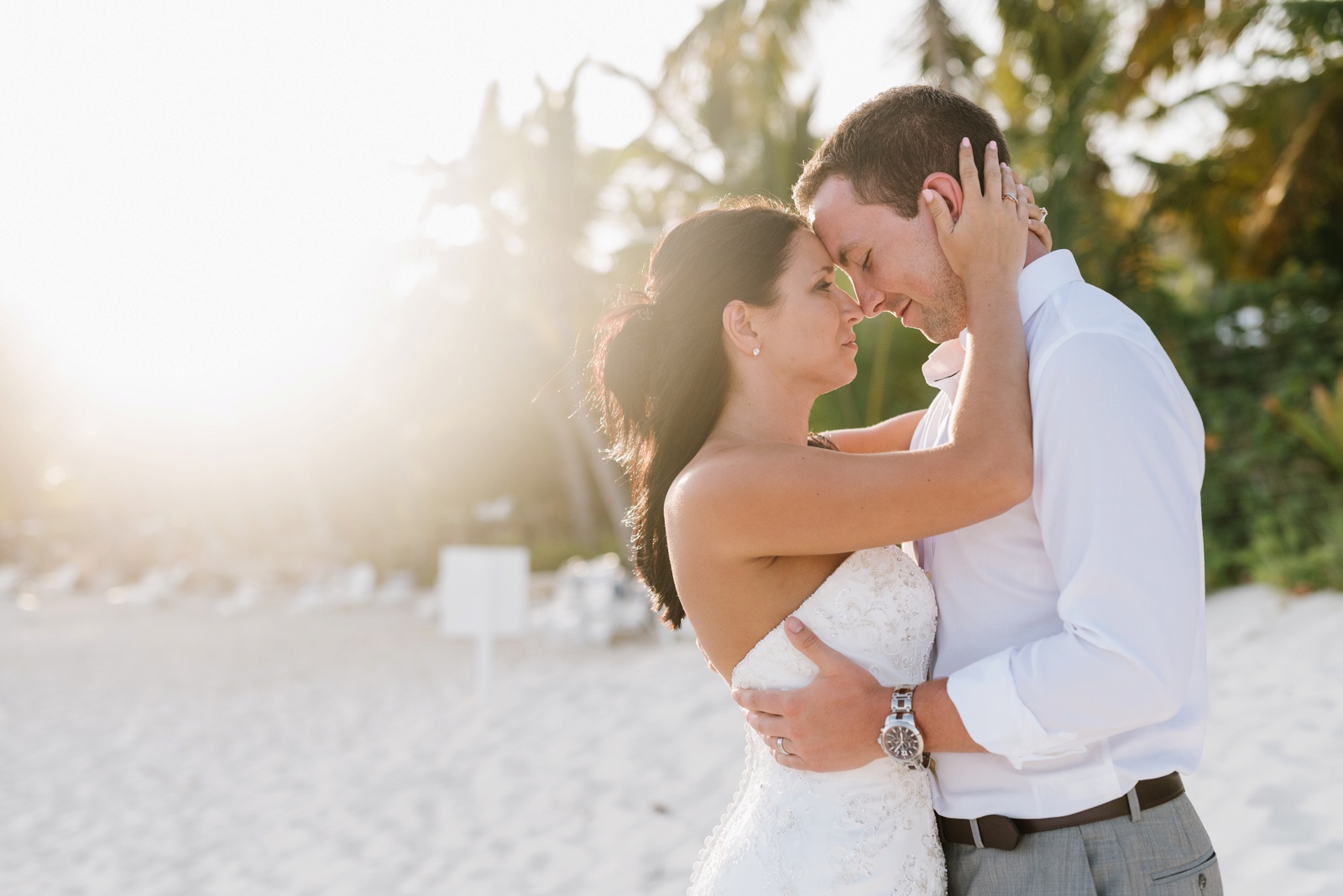 Romantic seaside Caribbean wedding in Jost van Dyke, British Virgin Islands by Boston & Destination Photographer Annmarie Swift