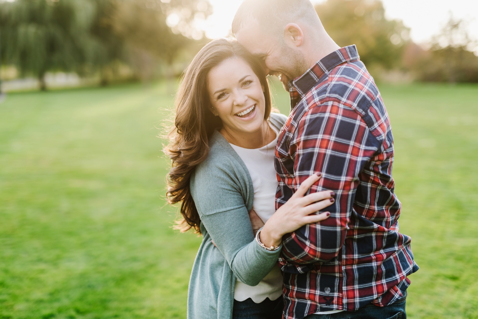 Autumn Engagement Session at North Point Park in Boston, Massachusetts by Boston Wedding Photographer Annmarie Swift