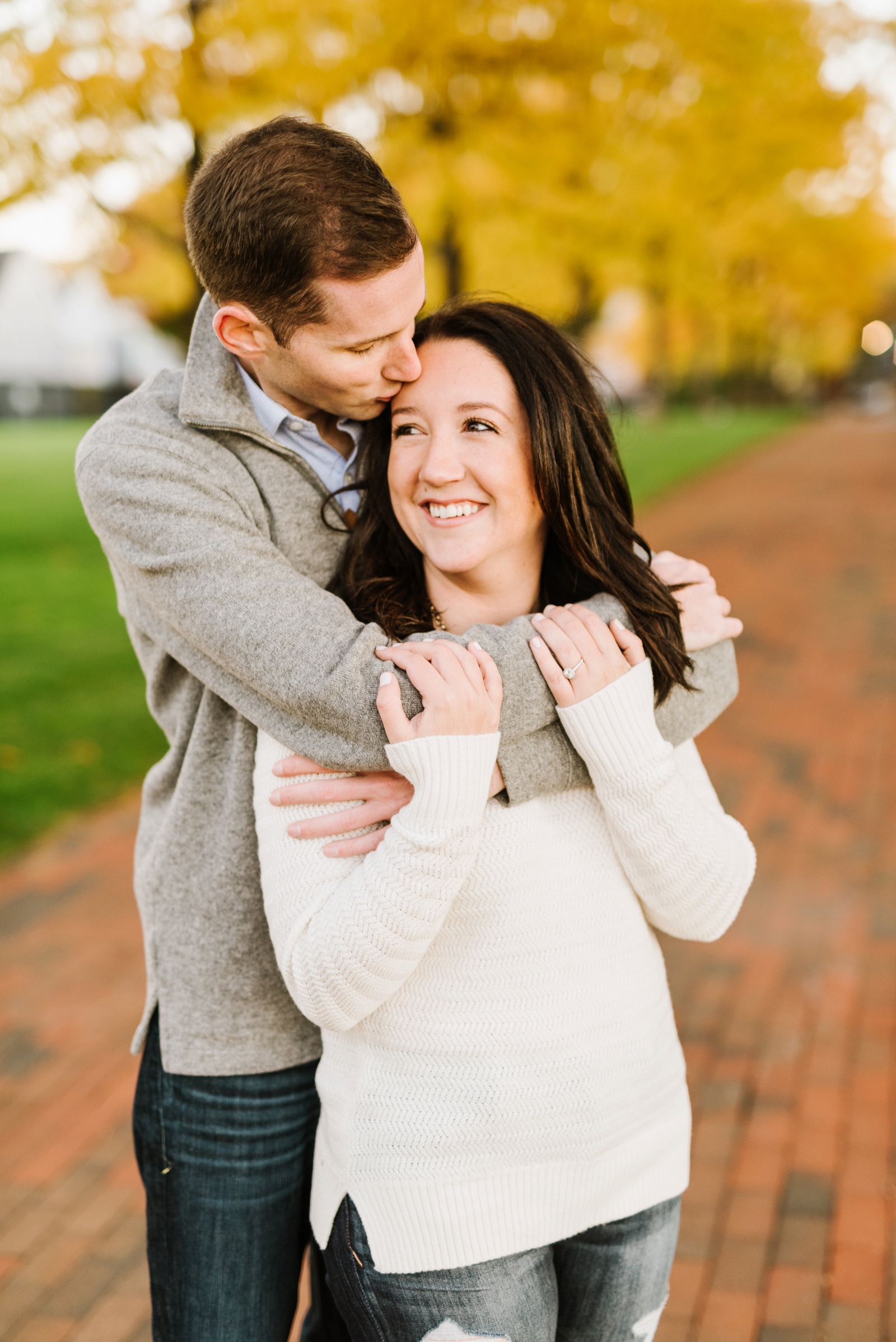 Classic Fall Boston Engagement Session - Annmarie Swift Photography