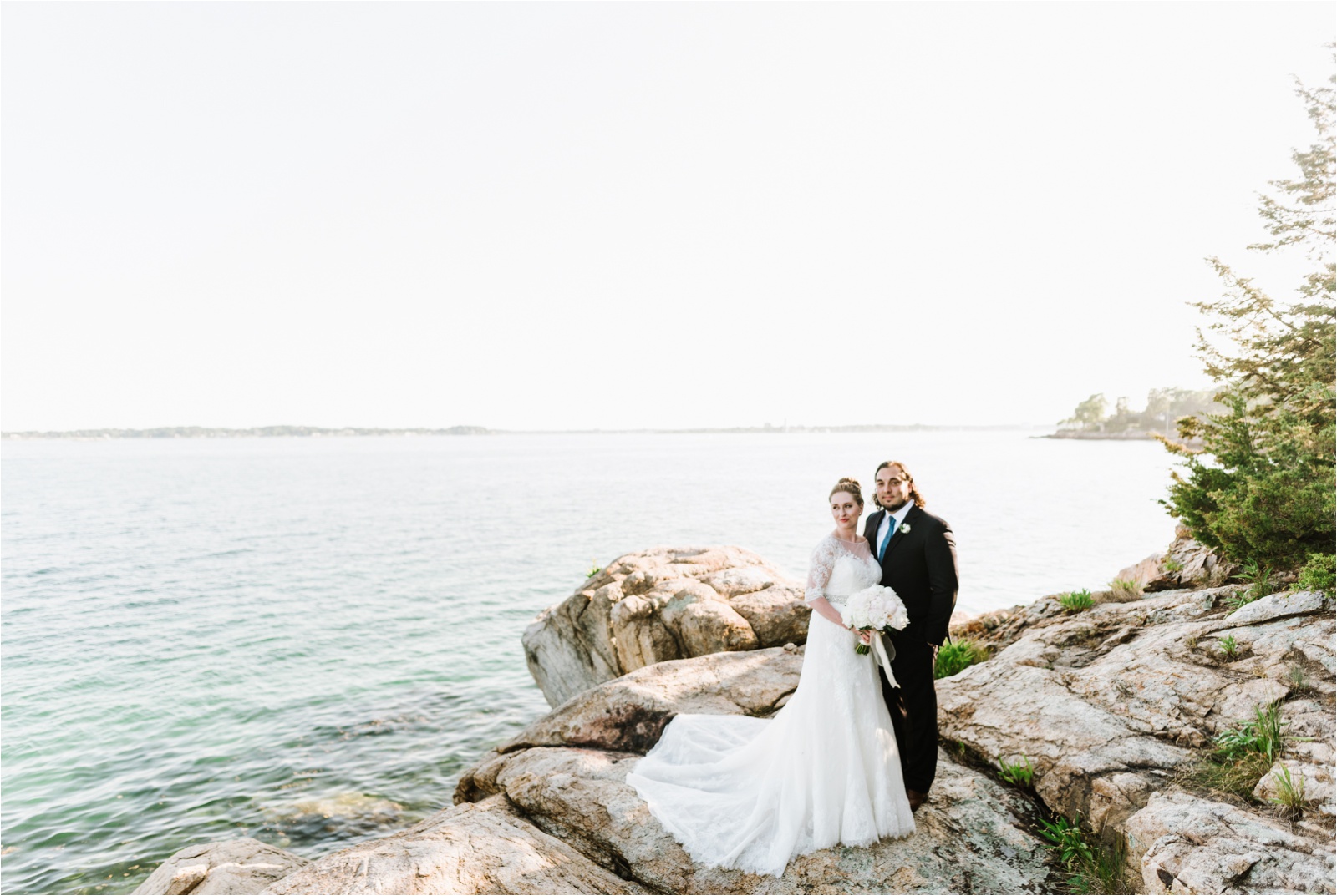 Lush Preppy Wedding at Misselwood at Endicott College in Beverly, MA by Boston Wedding Photographer Annmarie Swift