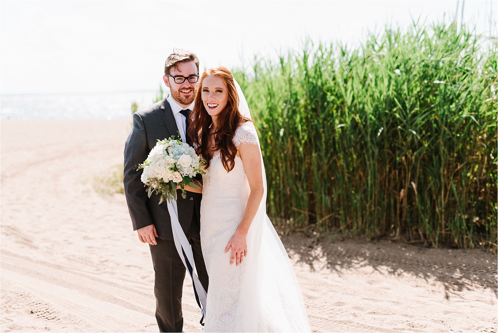 Nautical & Coastal Wedding at Lighthouse Point Park in New Haven, CT by Boston Wedding Photographer Annmarie Swift