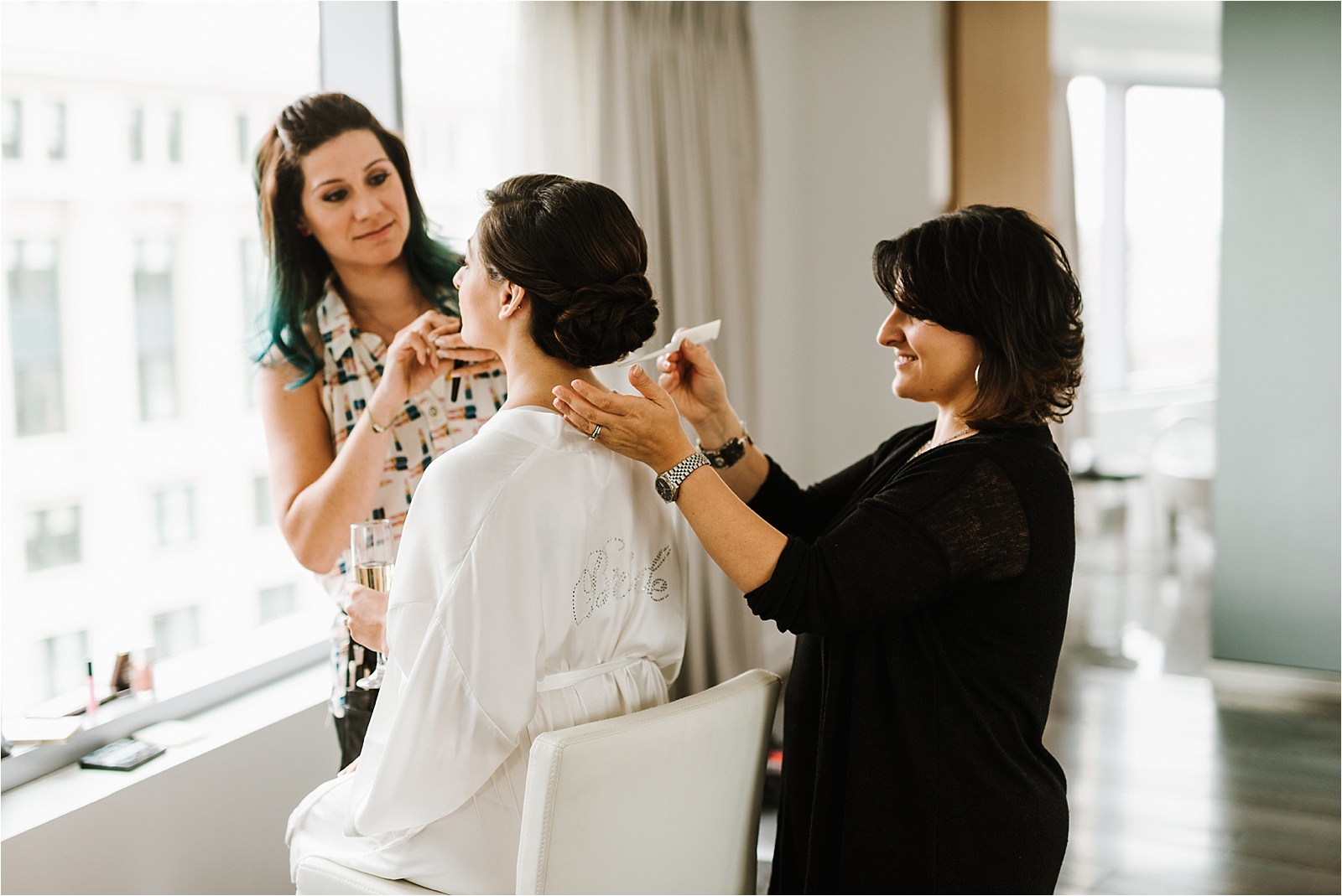 Intimate & Classic Wedding Inspiration Shoot at The W Hotel Boston by Boston Wedding Photographer Annmarie Swift
