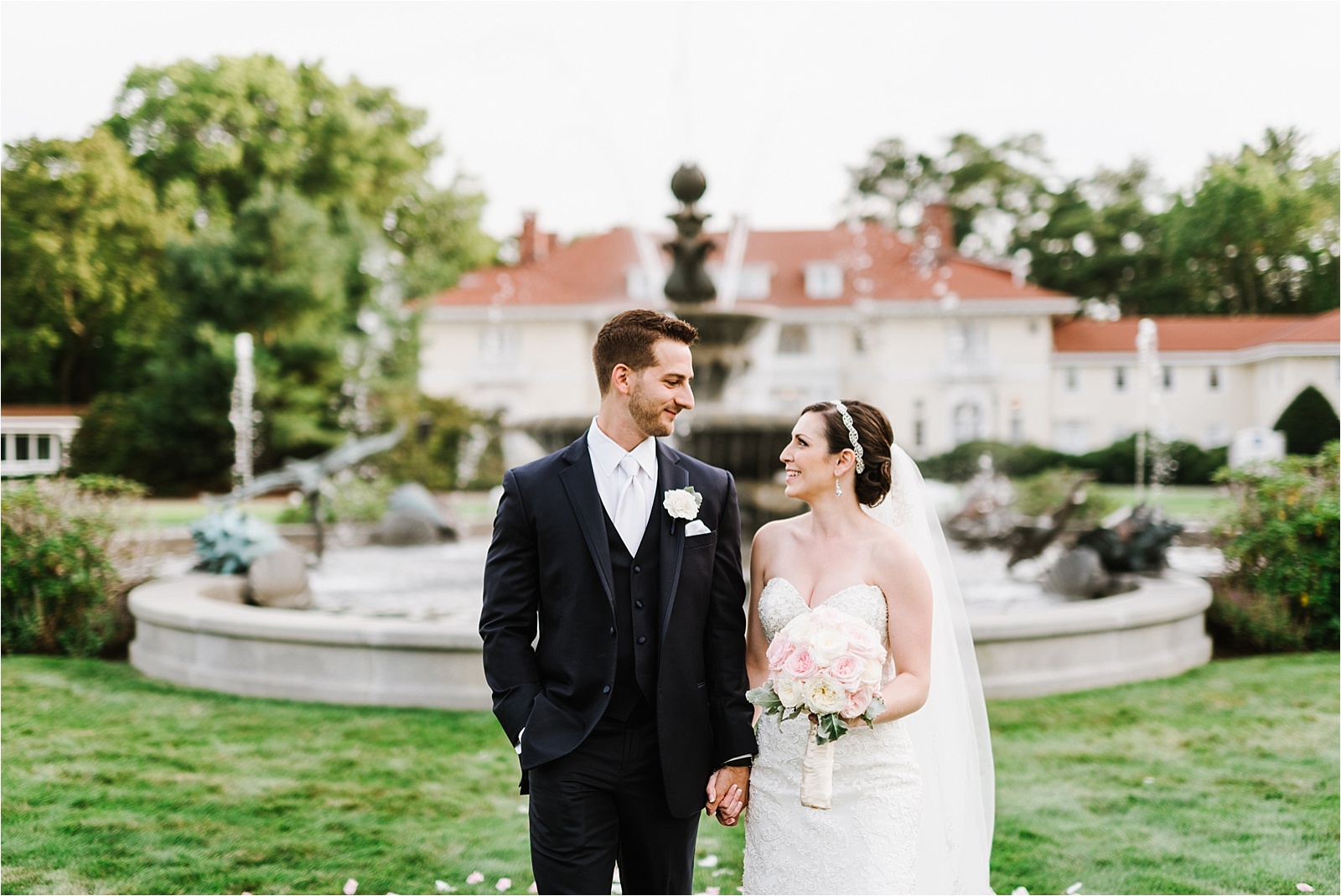 Classic & Romantic Wedding at Tupper Manor at Endicott College in Beverly, MA by Boston Wedding Photographer Annmarie Swift
