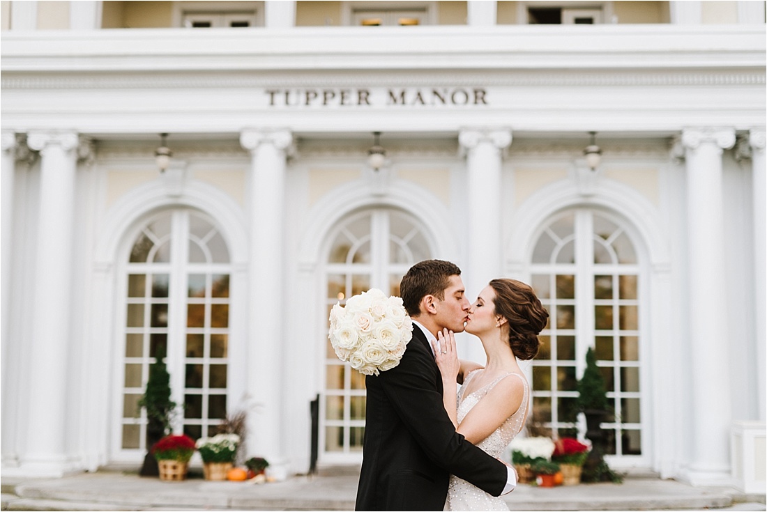 Classic & Sophisticated Fall Wedding at Tupper Manor at Endicott College in Beverly, MA by Boston Wedding Photographer Annmarie Swift