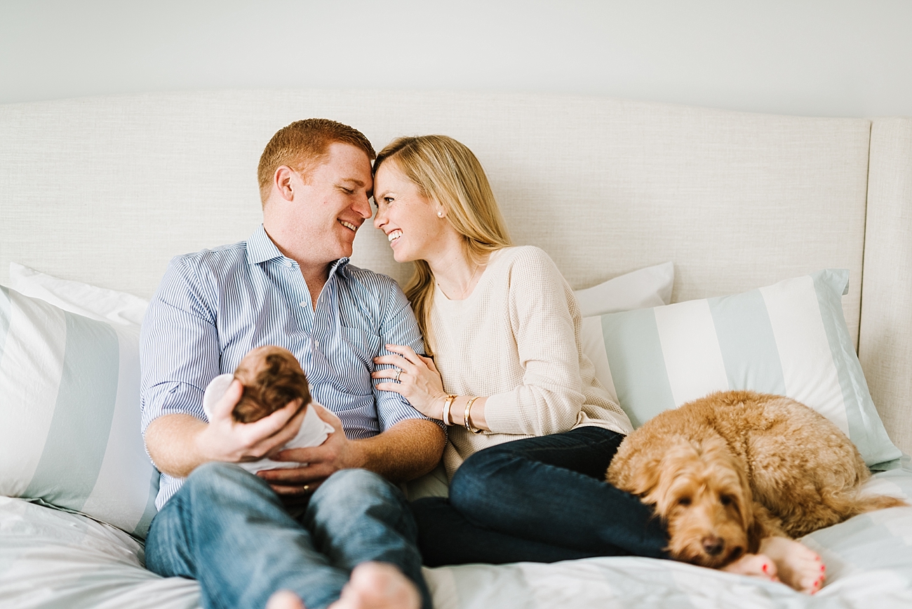 LIfestyle Newborn Session by Boston Photographer Annmarie Swift