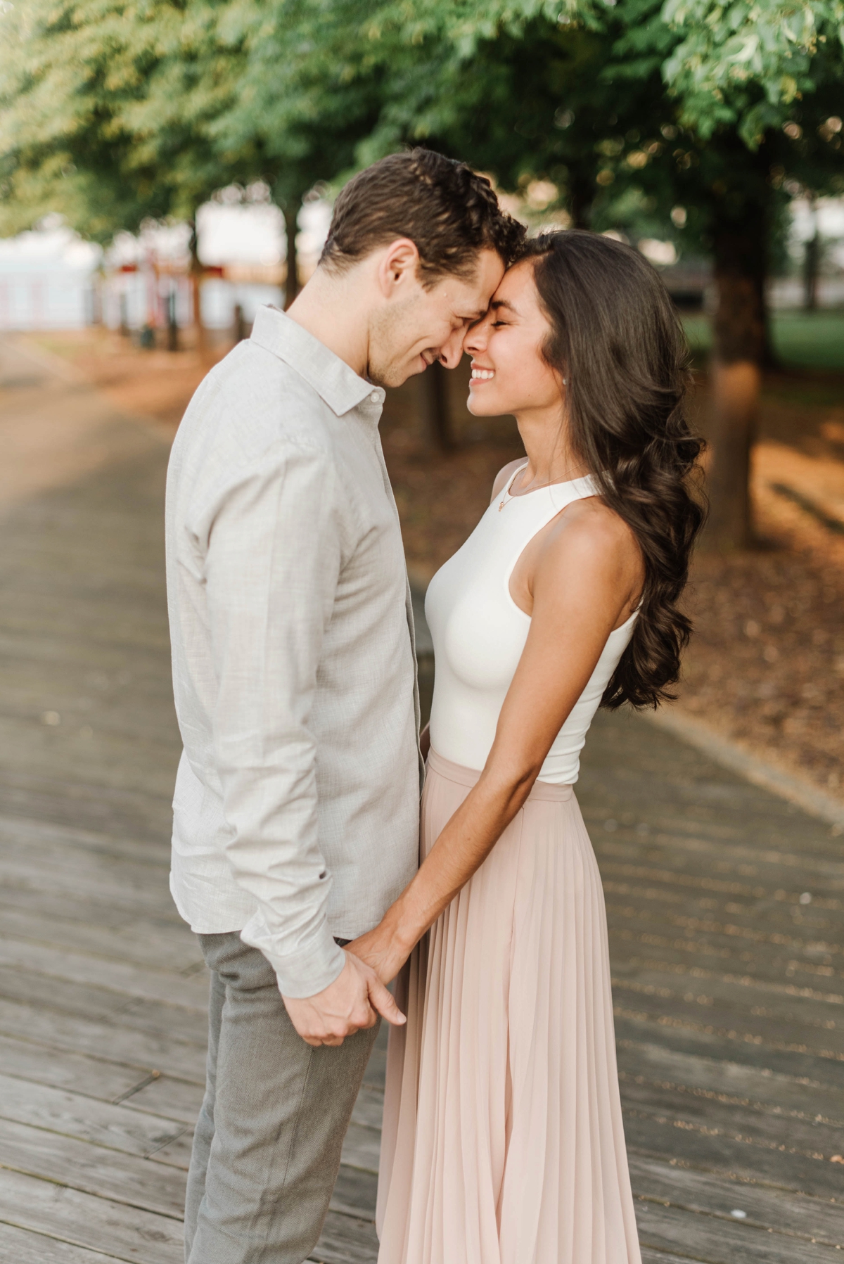 This summer portrait session features a Dry Dock, Boston Engagement Session captured by Boston Wedding Photographer Annmarie Swift