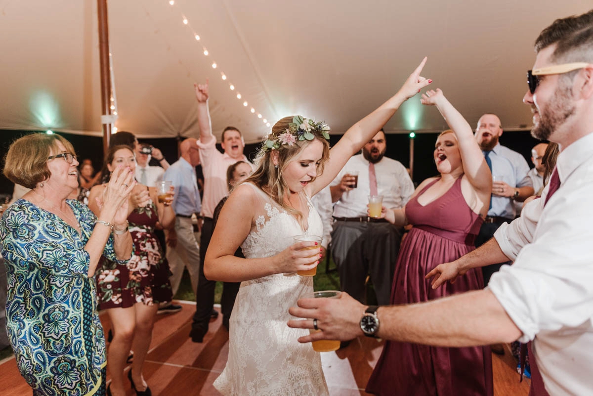 Summer Wedding at Mountain View Functions in Jaffrey, New Hampshire captured by Boston Wedding Photographer Annmarie Swift