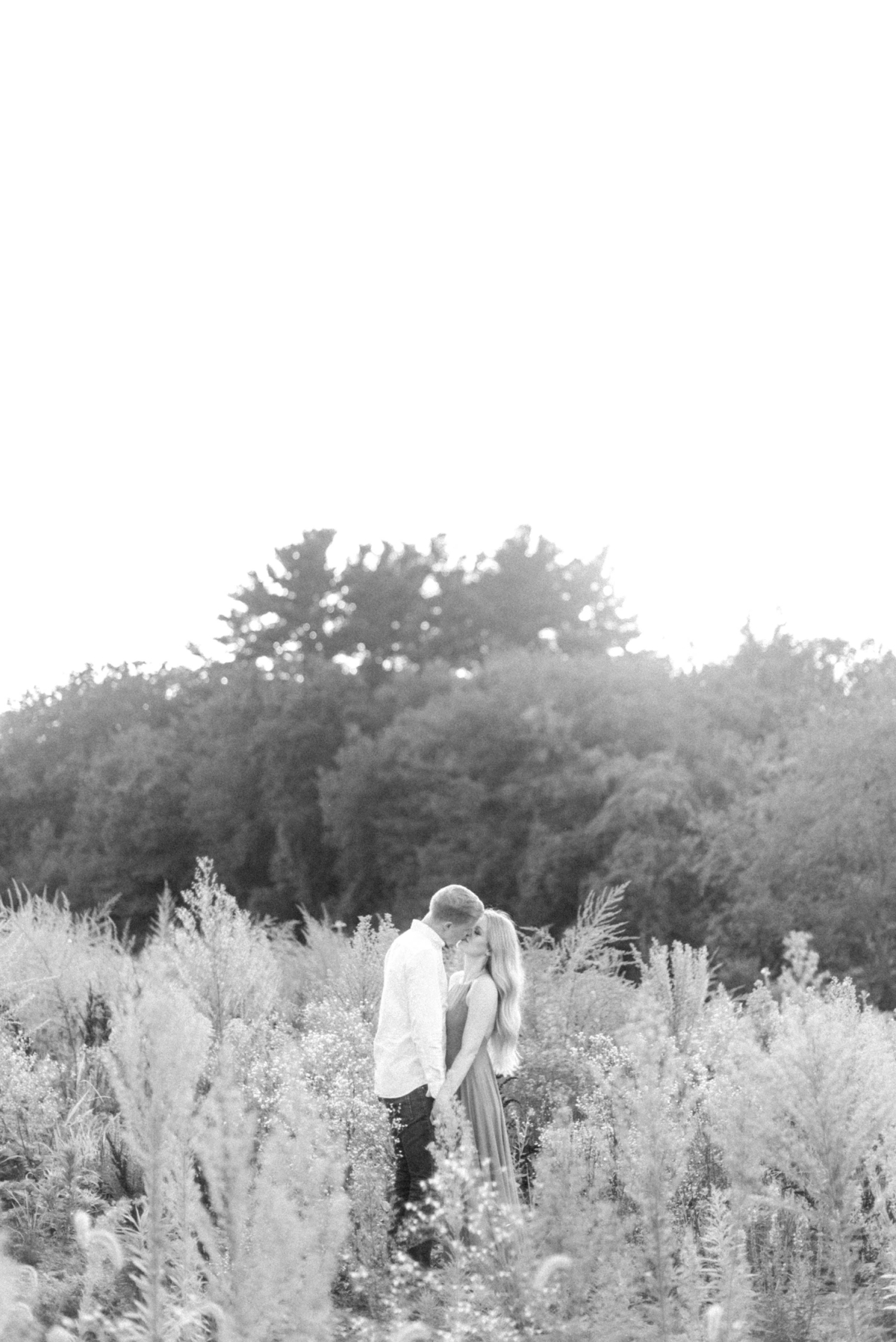 Sunny Summer Engagement Session at Smolak Farms in North Andover, Massachusetts by Boston Wedding Photographer Annmarie Swift