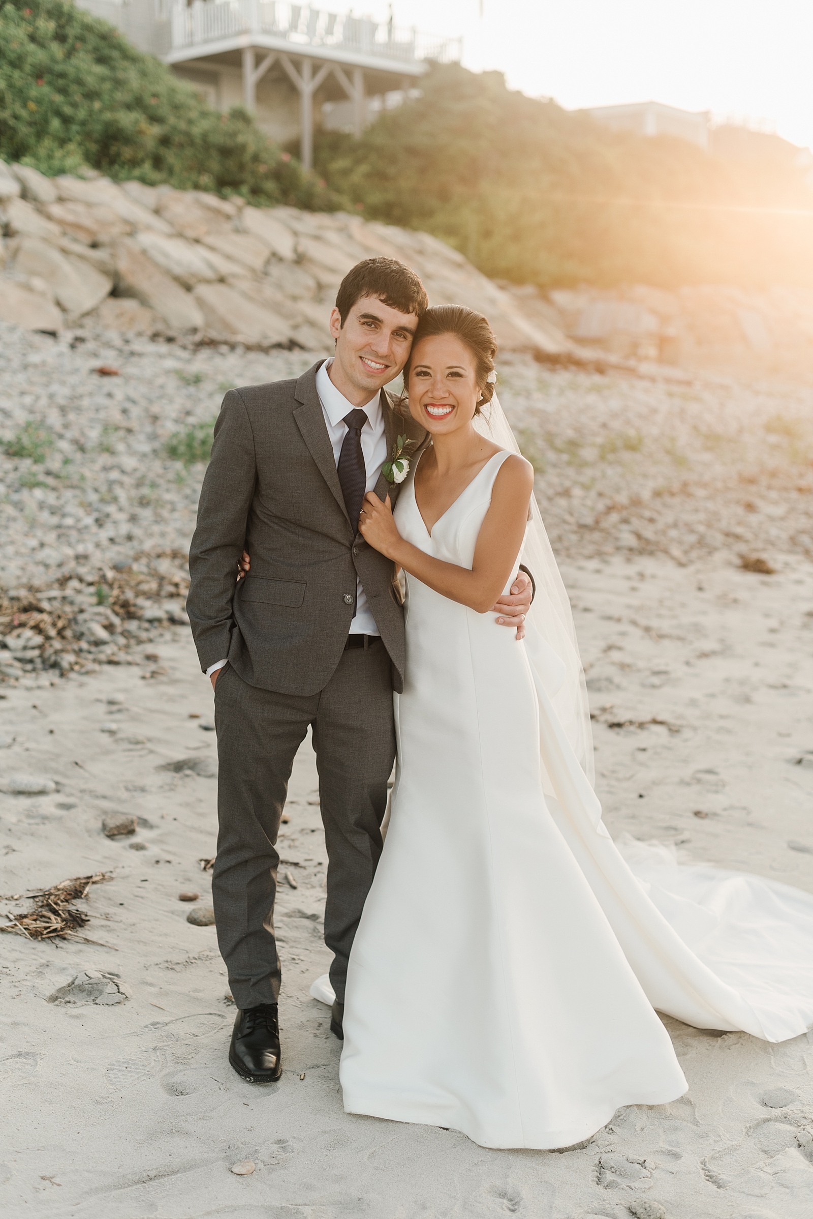 Cape Cod Micro Wedding on 4th of July in Plymouth, Massachusetts by Boston Wedding Photographer Annmarie Swift