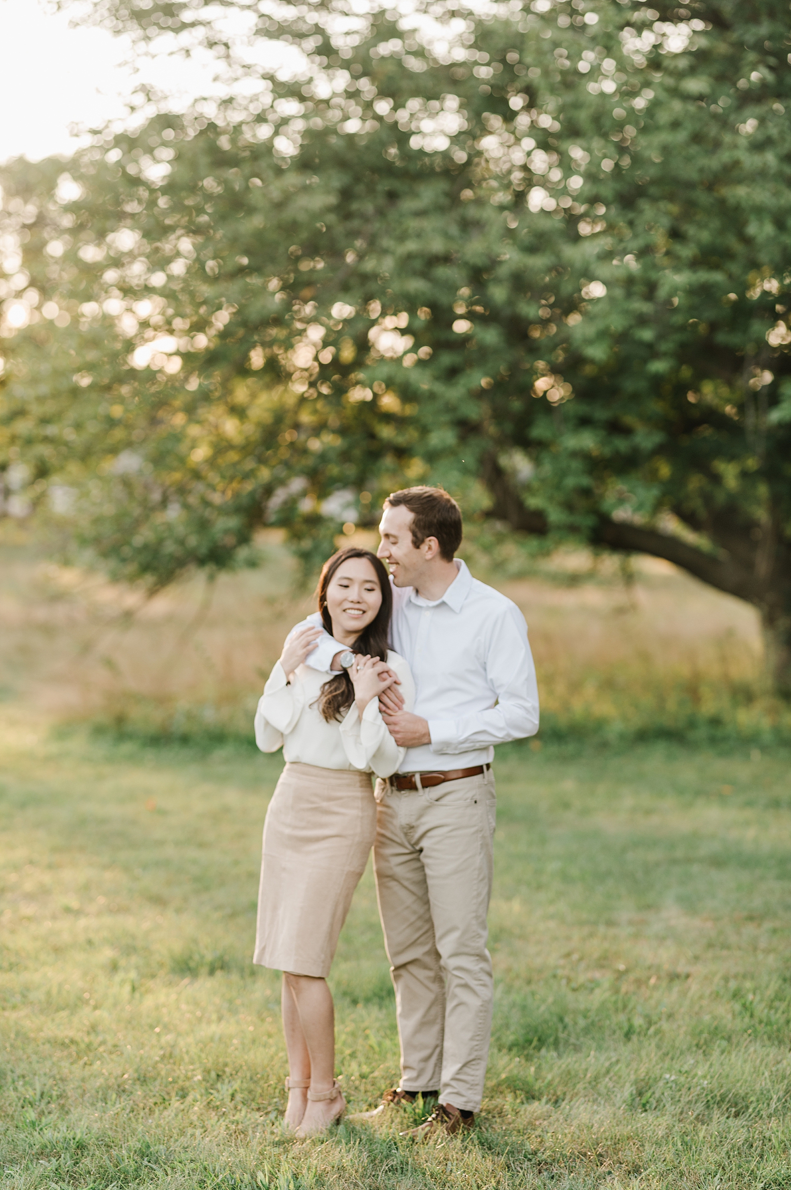 Early Fall Anniversary Session at Lyman Estate in Waltham, MA by Boston Wedding Photographer Annmarie Swift