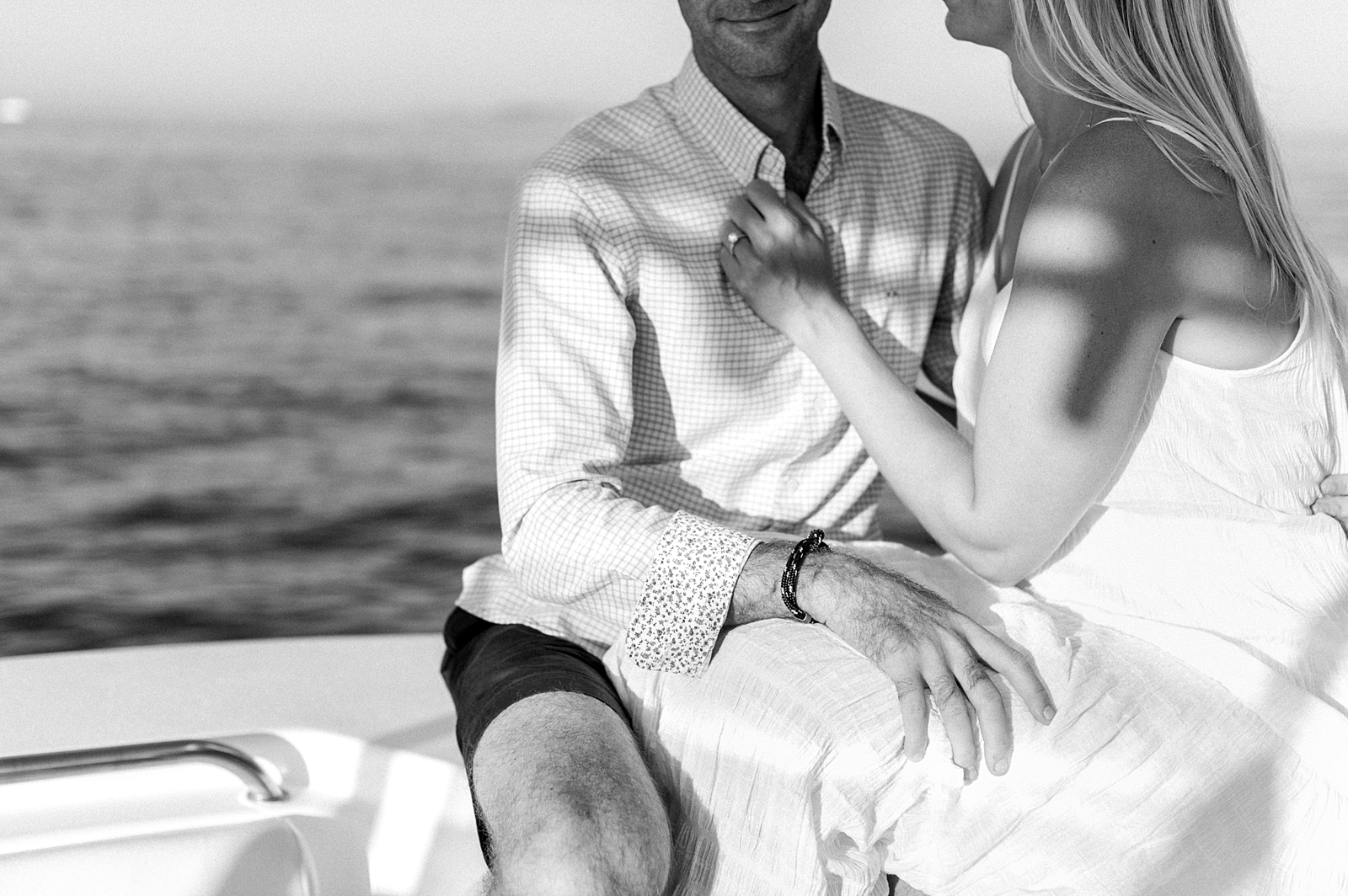 Eastern Yacht Club Engagement Session Photos in Marblehead, MA by Boston Wedding Photographer Annmarie Swift